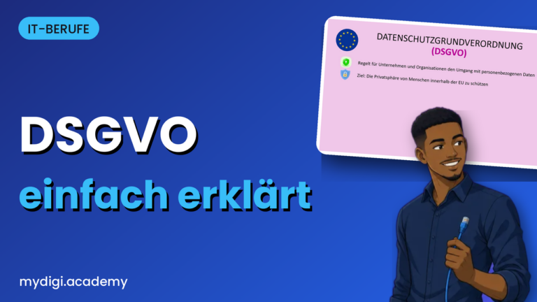 Lernvideo MyDigiAcademy: DSGVO einfach erklärt