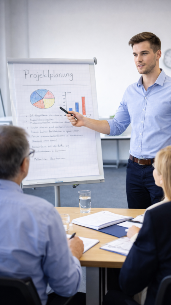 Fachaufgabe Wahlqualifikation Büromanagement Präsentation Prüfung Teil 2
