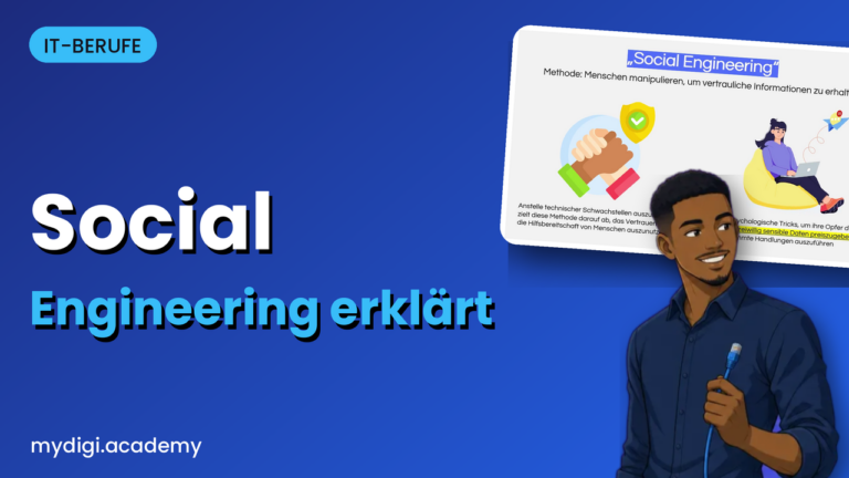 Lernvideo MyDigiAcademy: Social Engineering einfach erklärt