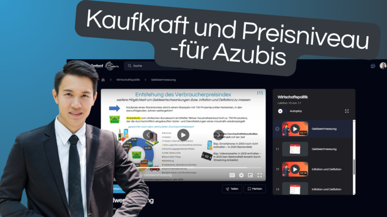 Kaufkraft und Preisniveau einfach erklärt für Azubis