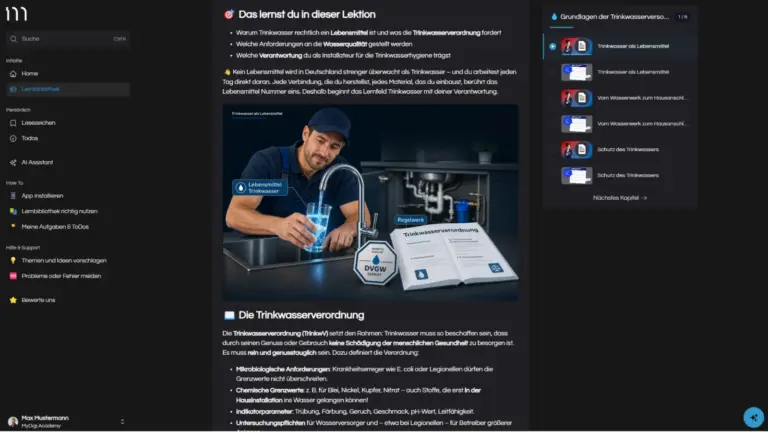 Lernvideo mit Textlektion – Erklärgrafiken und Zusammenfassung zum Nachlesen