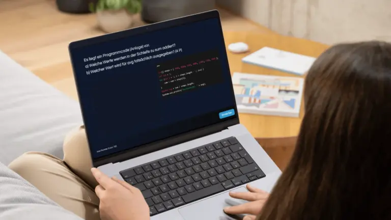 Prüfungssimulation – typische IHK-Aufgaben am Laptop üben
