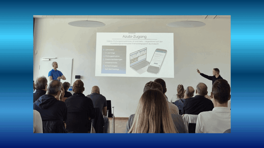 MyDigiAcademy präsentiert die Lernplattform beim Netzwerk Ausbildung 03/25 in der IHK Göppingen
